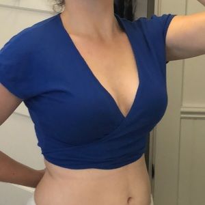 Versatile crop sweater